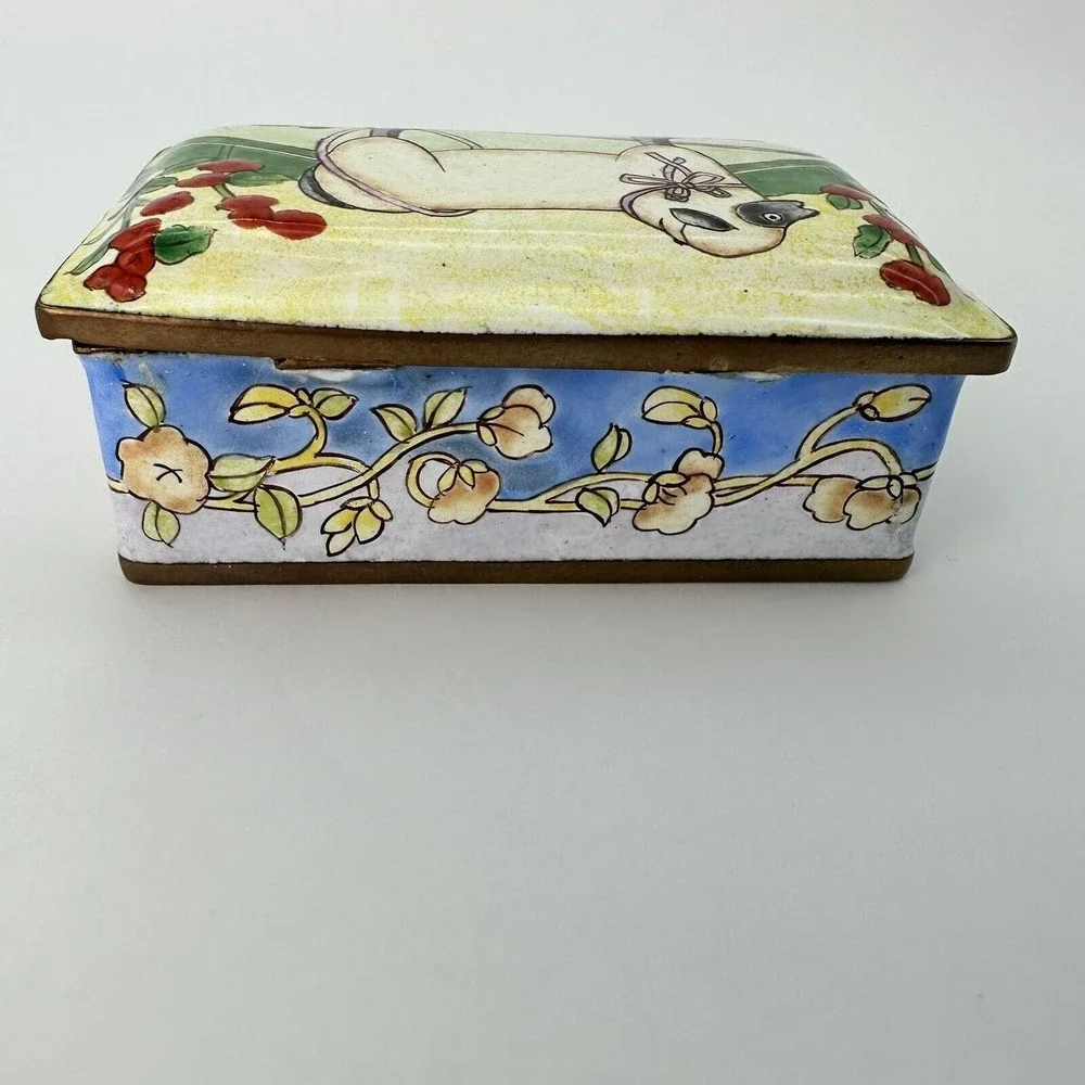 Chinemel enamel box
